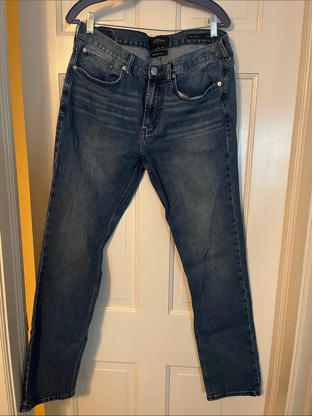 PacSun Men's Slim Jeans in Dark Indigo Wash